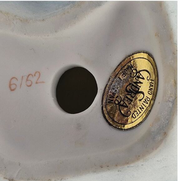 Piano Boy and Girl 6" Andrea by Sadek Porcelain Hand Painted Made in Japan 6162 - Picture 8 of 10